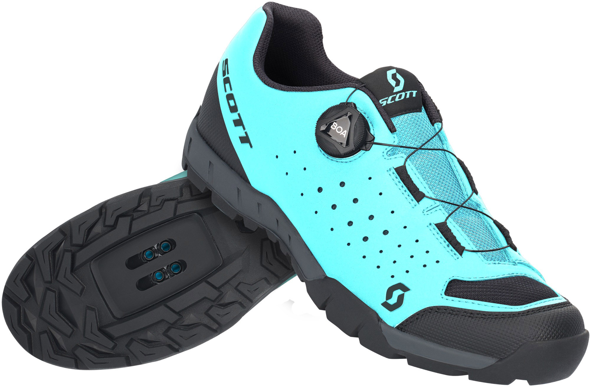 SCOTT Sport Trail Evo BOA Cykelsko til Dame - Blå