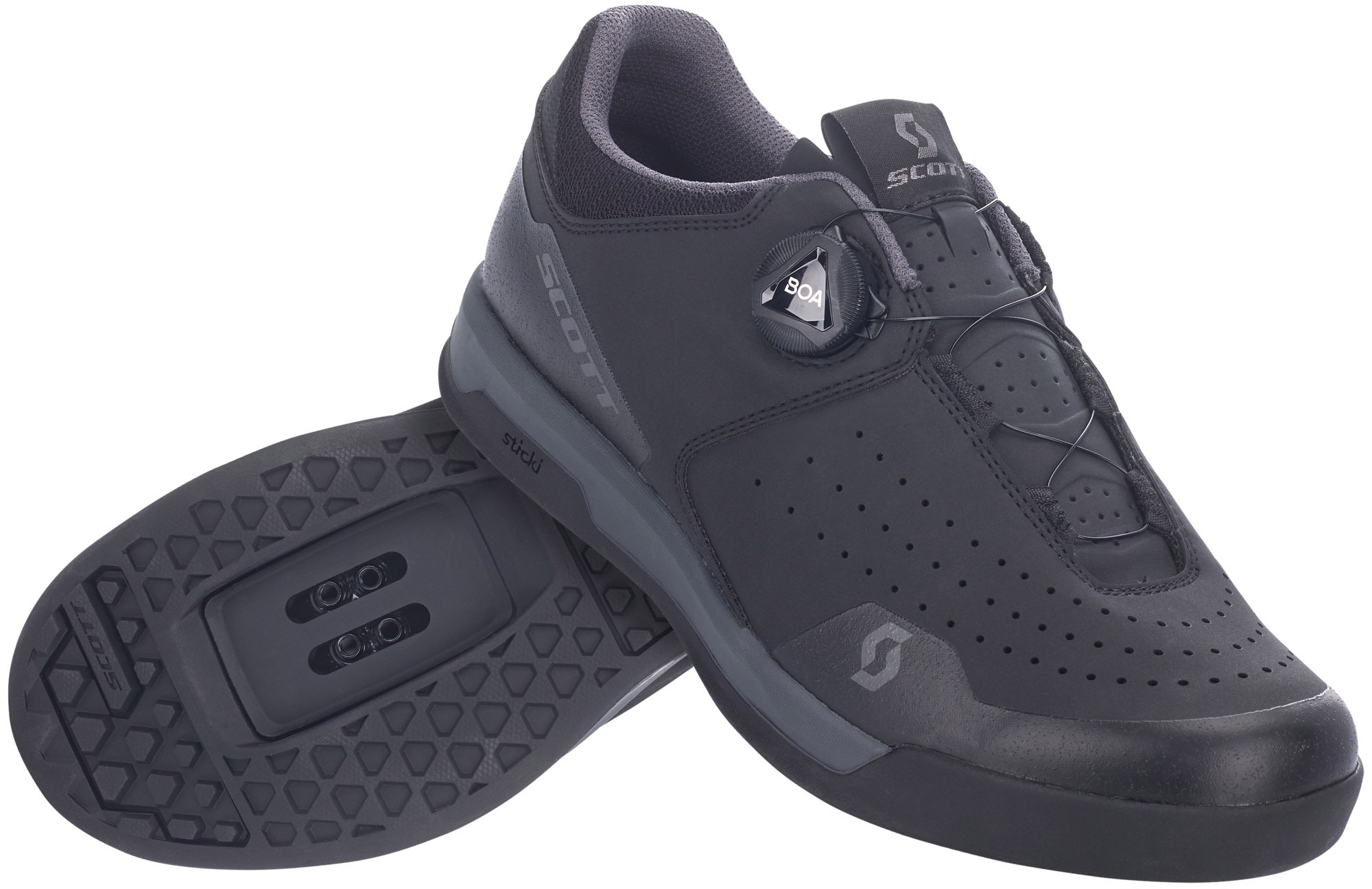 SCOTT Sport Volt Clip Dame Cykelsko - Sort Tilbud