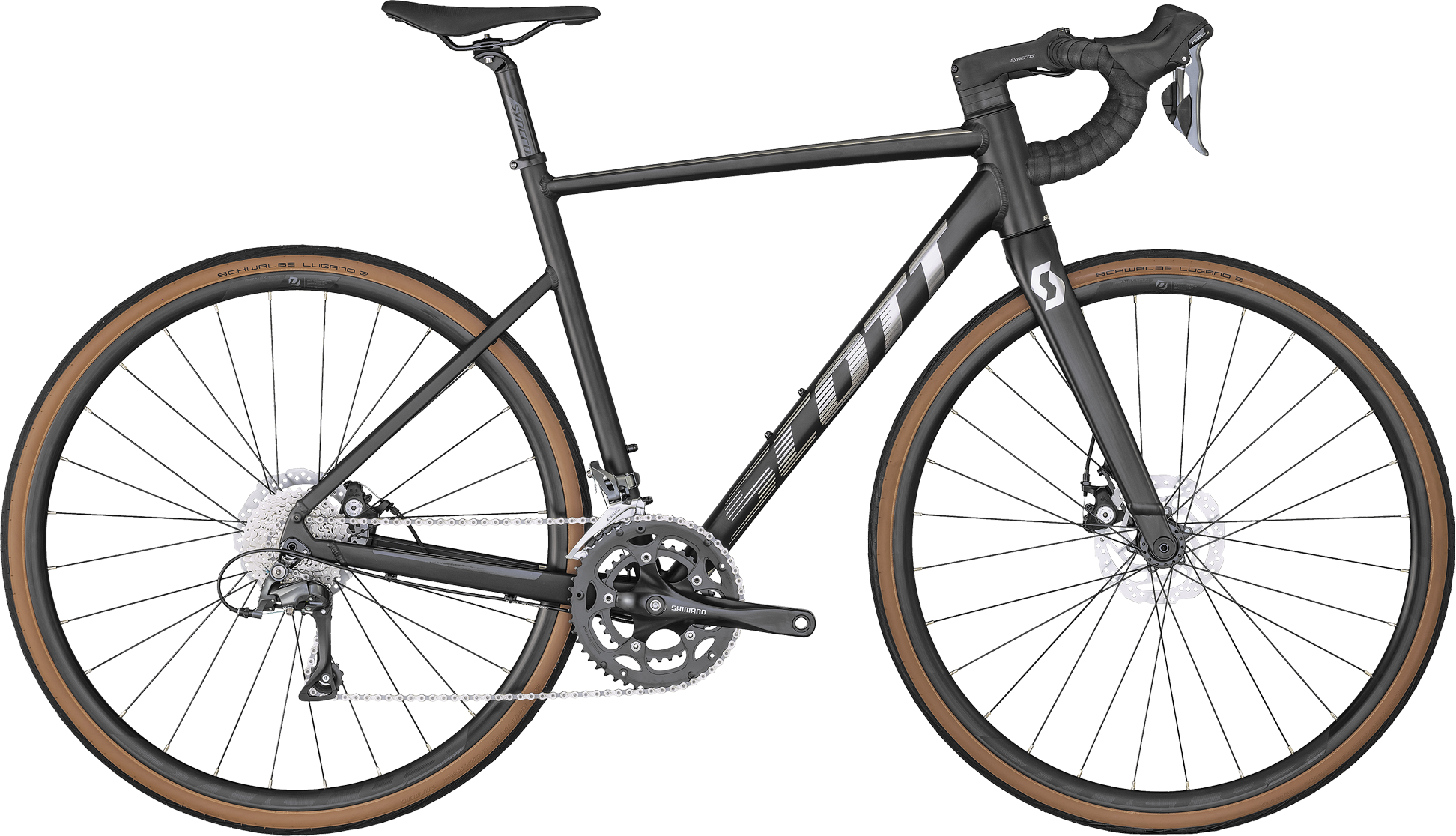 Scott Speedster 40 2024 - Racercykel i Sort til 9999 DKK