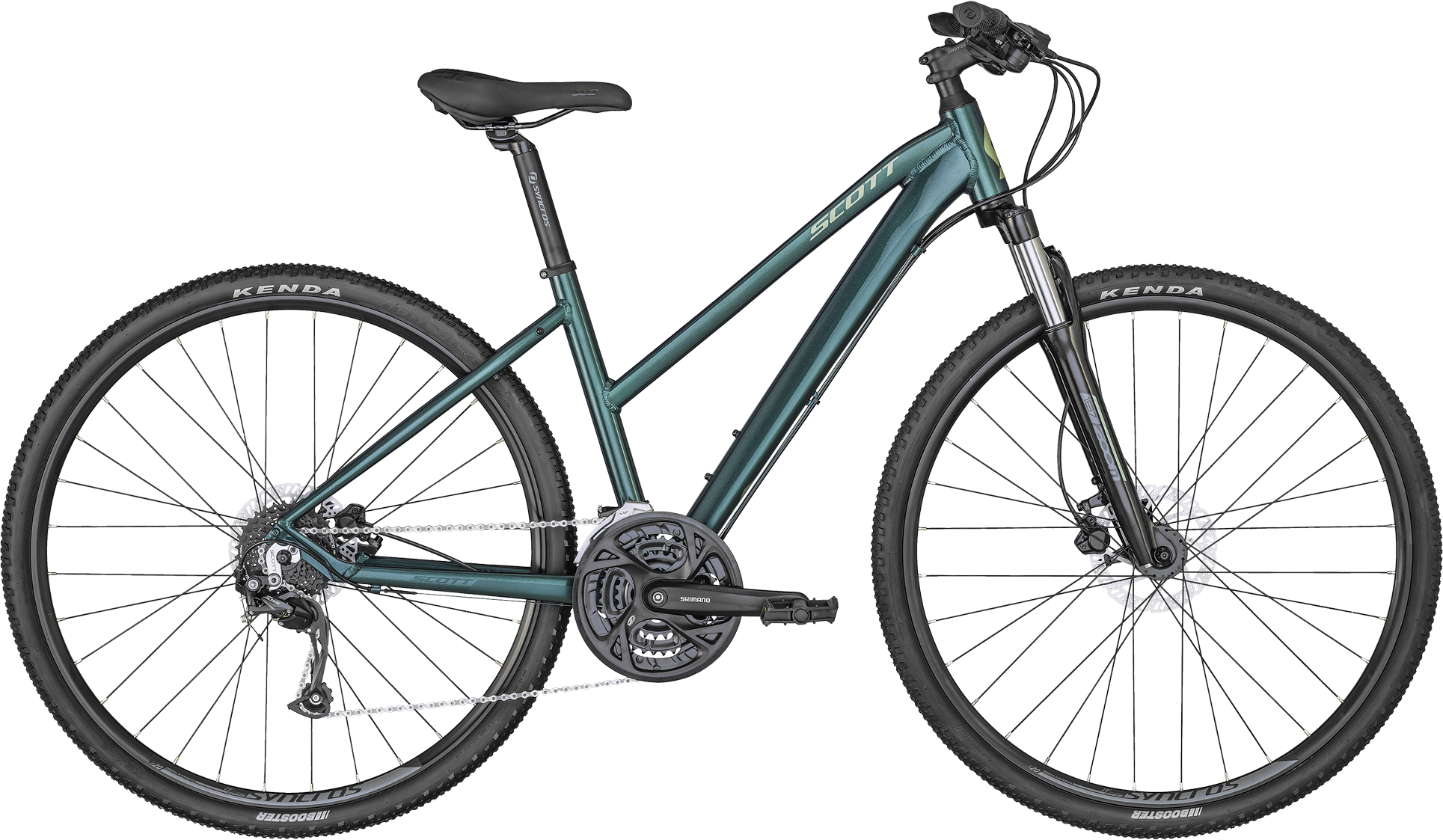 Scott Sub Cross 40 Damecykel 2024 - Grøntilbud!