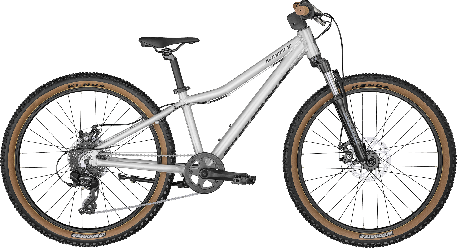 Scott Scale 24 disc 2024 - Børnecykel i Grå