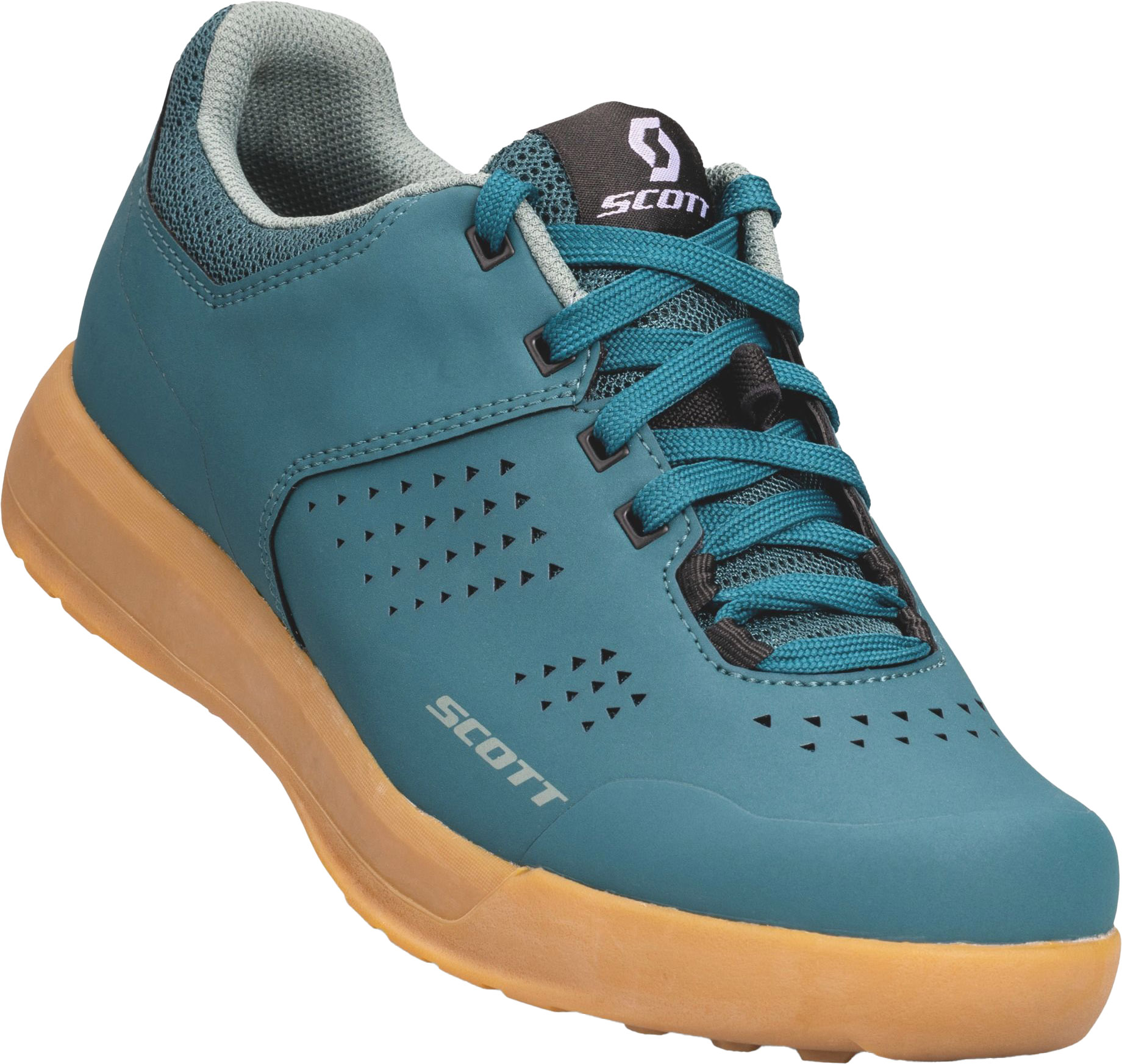 Scott MTB Shr-Alp Dame Cykelsko - Petrol/Mint Tilbud!