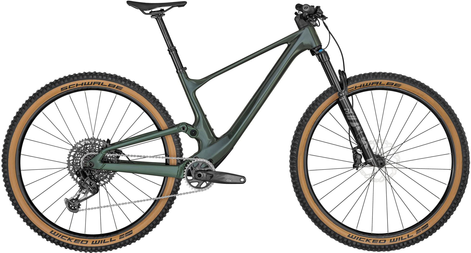 Scott Spark 930 2024 - Grøn Mountainbike Tilbud