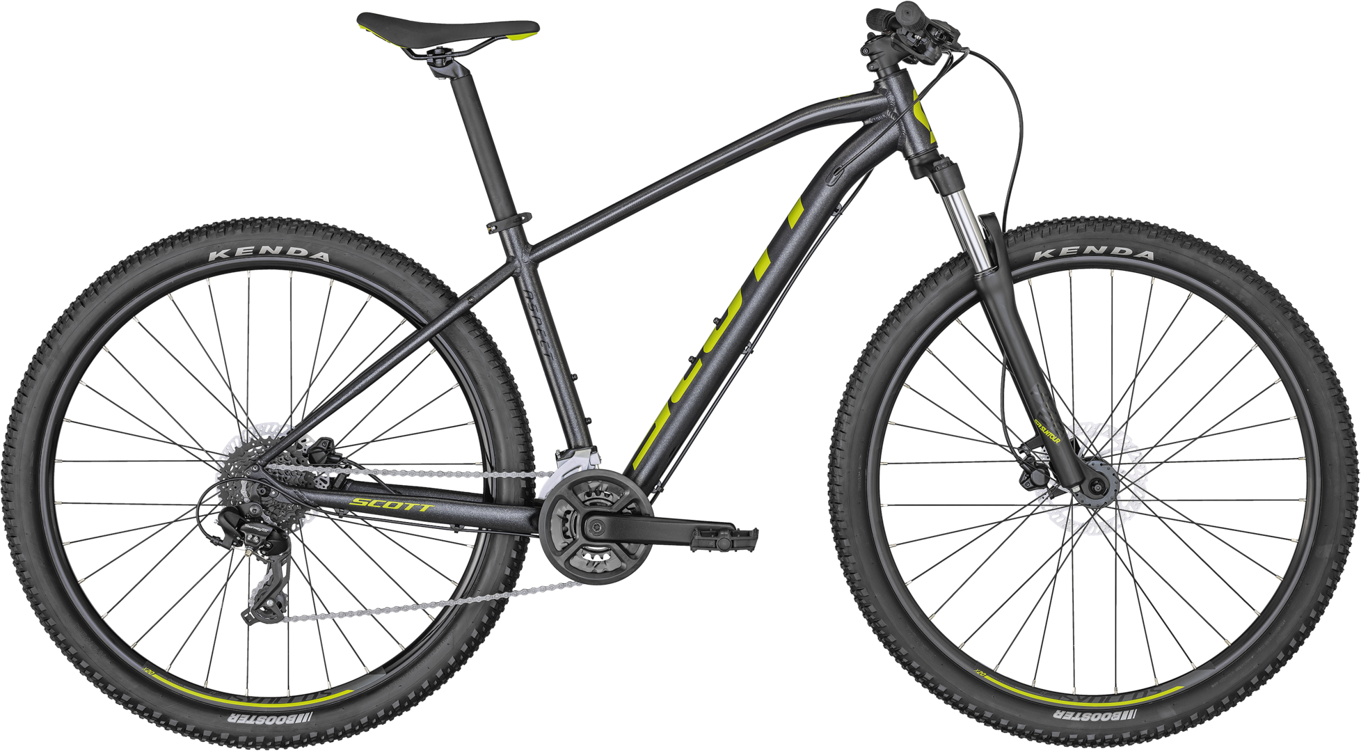 Scott Aspect 960 2024 - Grå Mountainbike til salg!