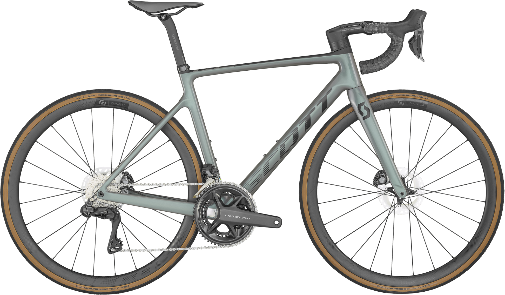 Scott Addict RC 15 2024 - Grøn Racercykel Tilbud