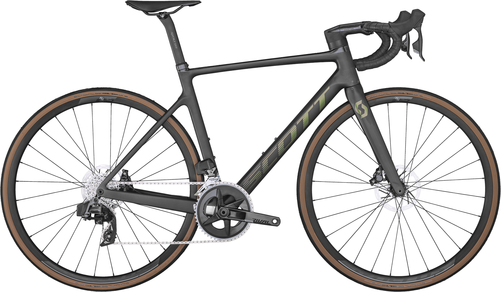 Scott Addict RC 30 2024 - Racercykel i Sort