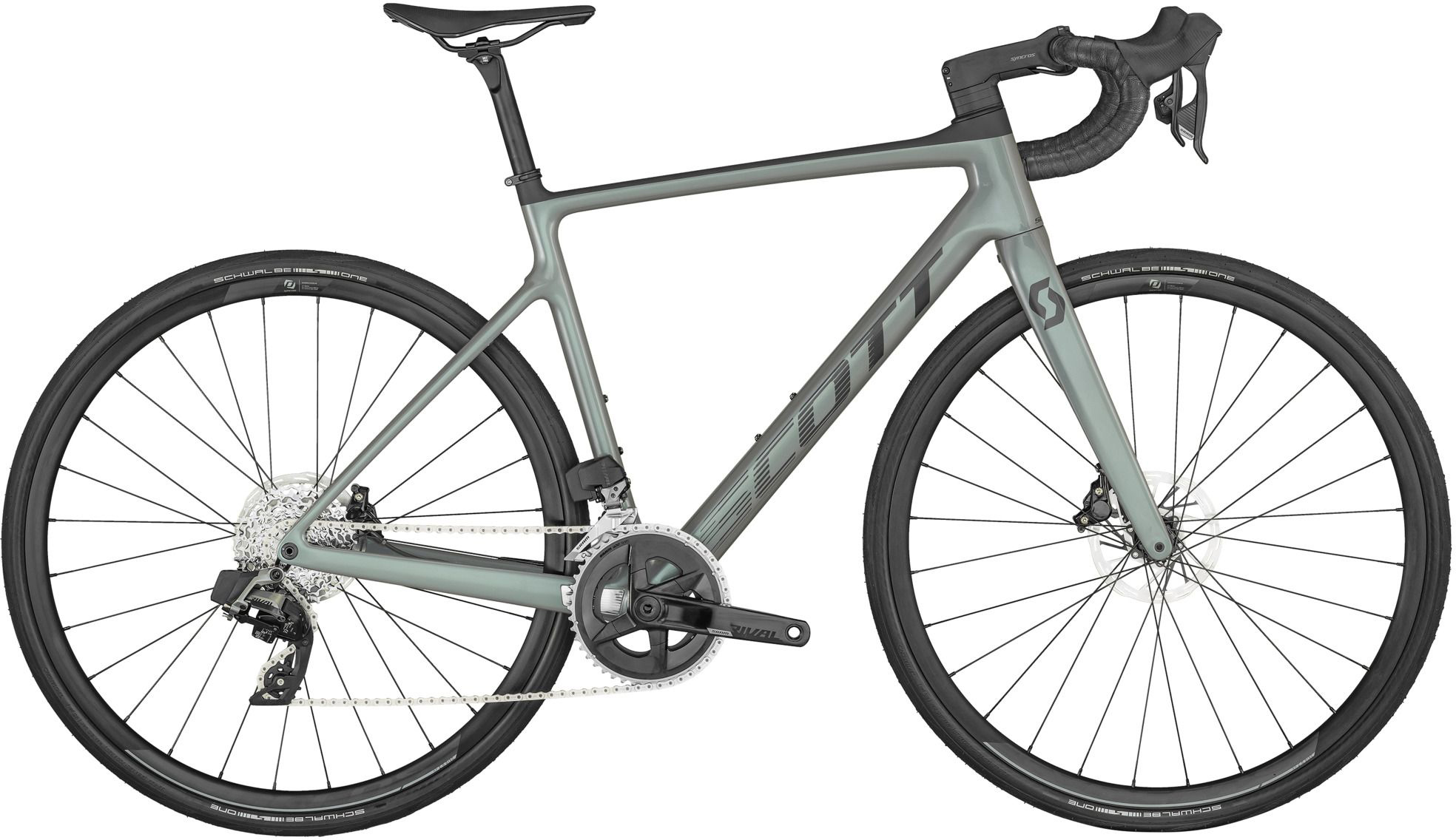 Scott Addict 10 2024 - Grå Racercykel til Fantastisk Pris!