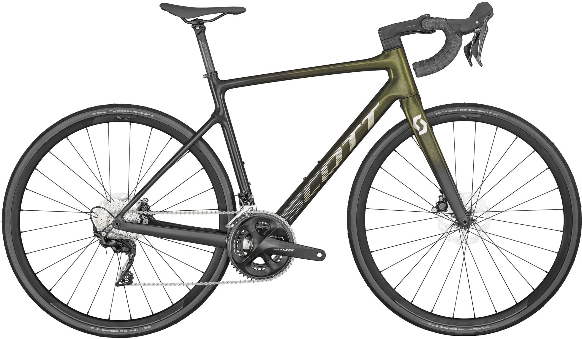 Scott Addict 30 2024 - Grøn Racercykel Tilbud