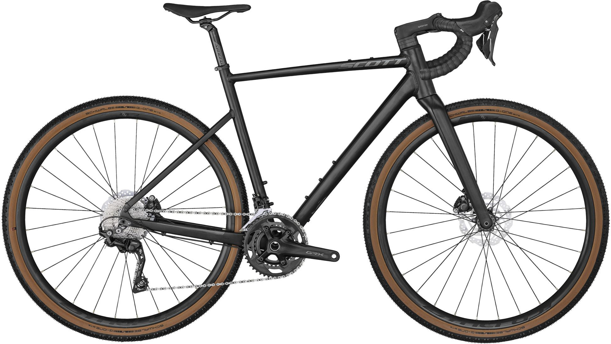 Scott Speedster Gravel 30 2023 - Sort Racercykel på tilbud