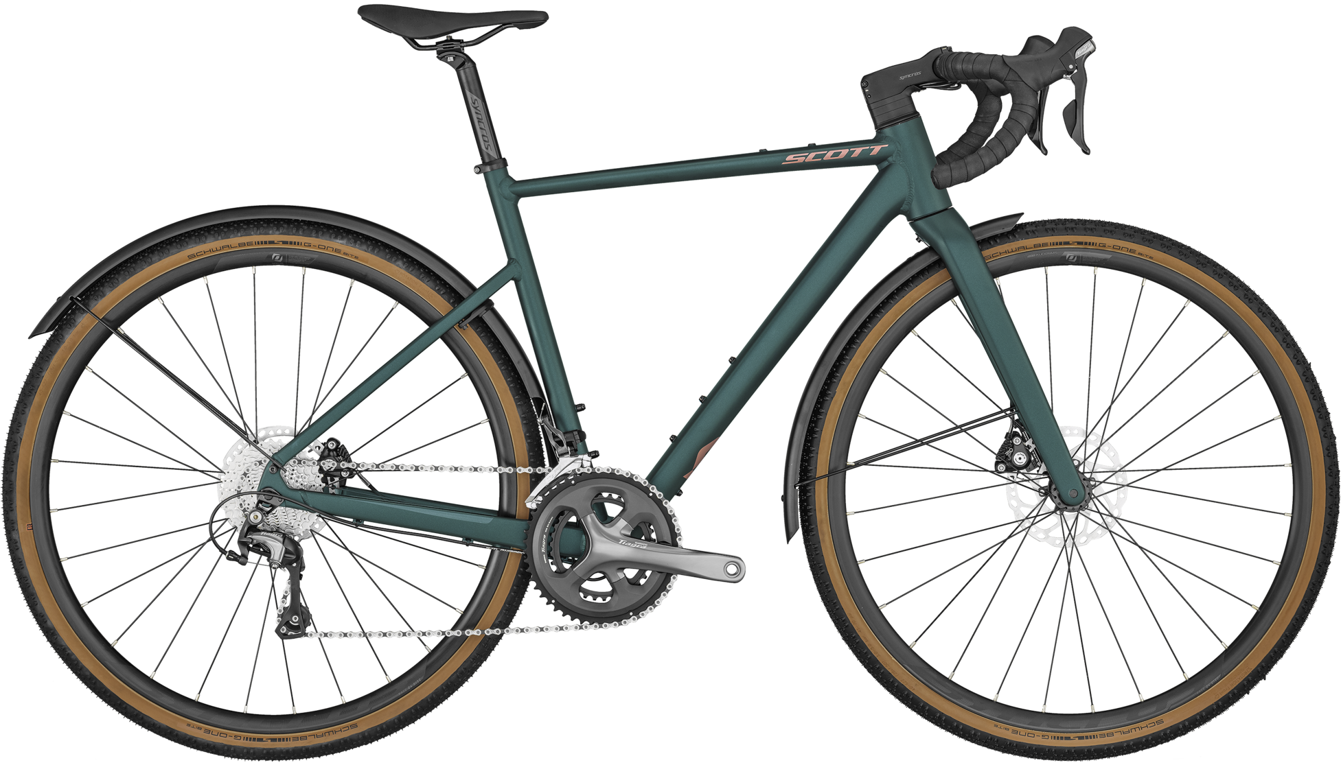 Scott Contessa Speedster Gravel 25 EQ 2024 - Grøn Cykel