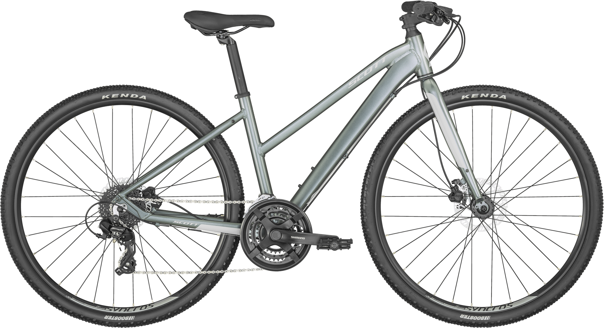 Scott Sub Cross 50 Damecykel 2024 - Blå tilbud!