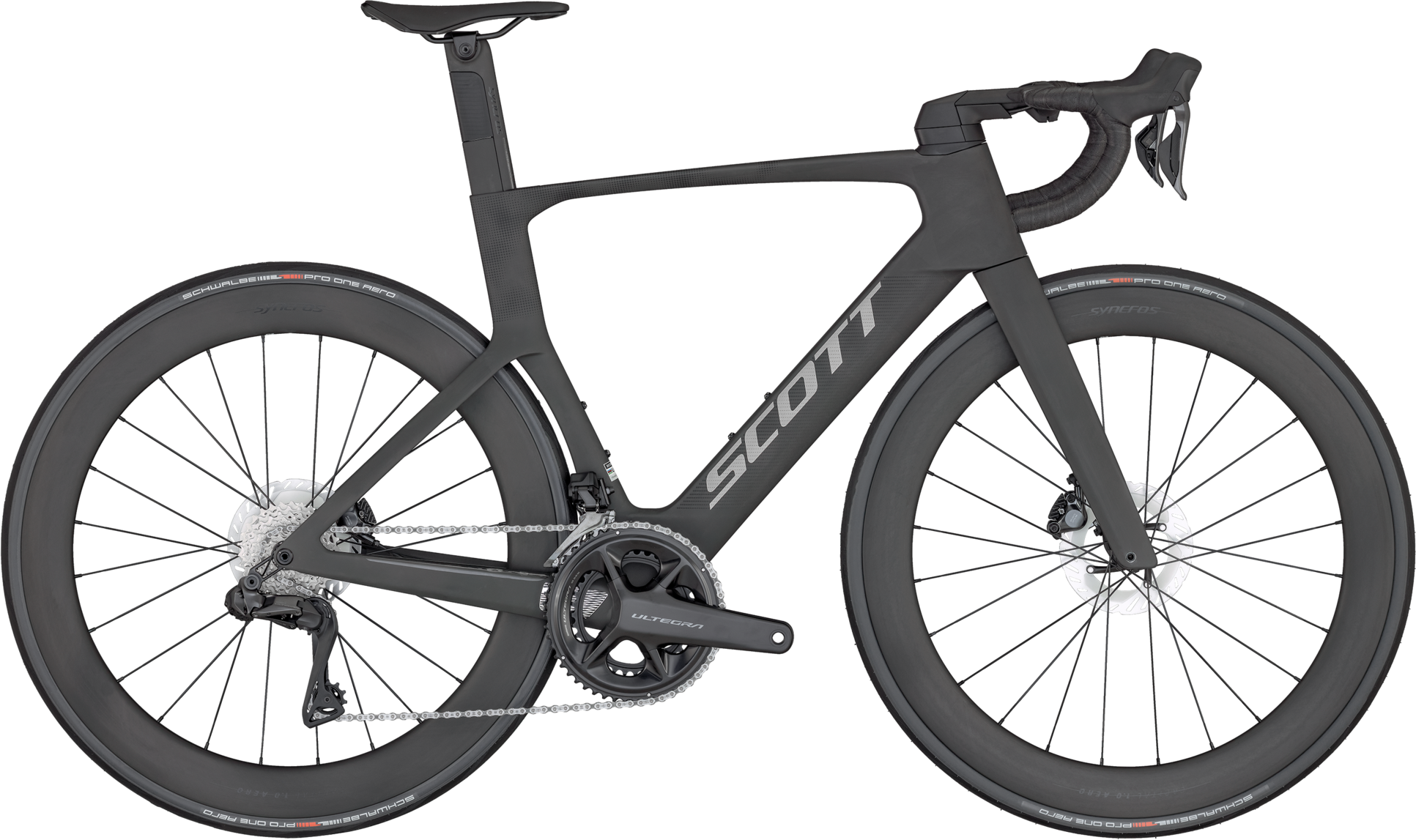 Scott Foil RC 10 2024 - Sort Racercykel på tilbud!