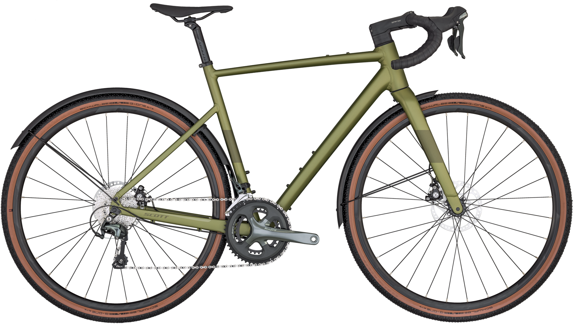 Scott Speedster Gravel 50 EQ 2024 - Grøn Cykeltilbud