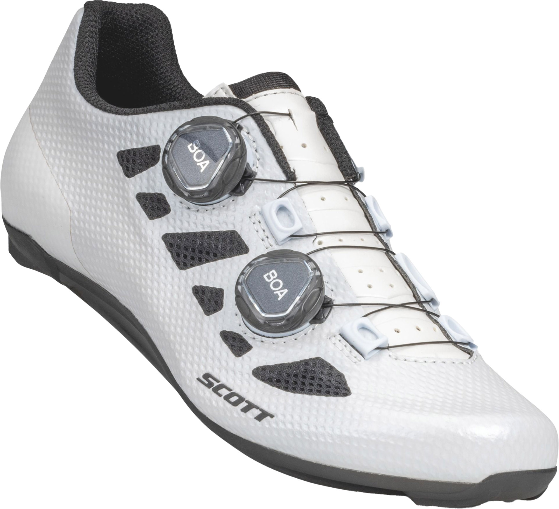 Scott Road Vertec Dame Cykelsko - Pearl White/Black Udsalg