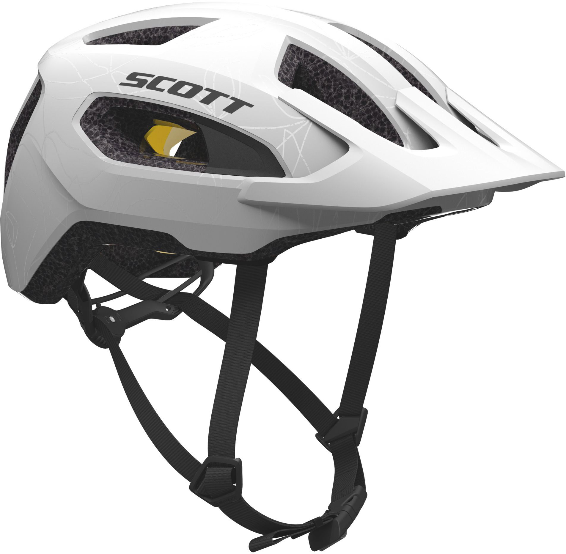 Scott Supra Plus (MIPS) Hjelm - Hvid til God Pris!