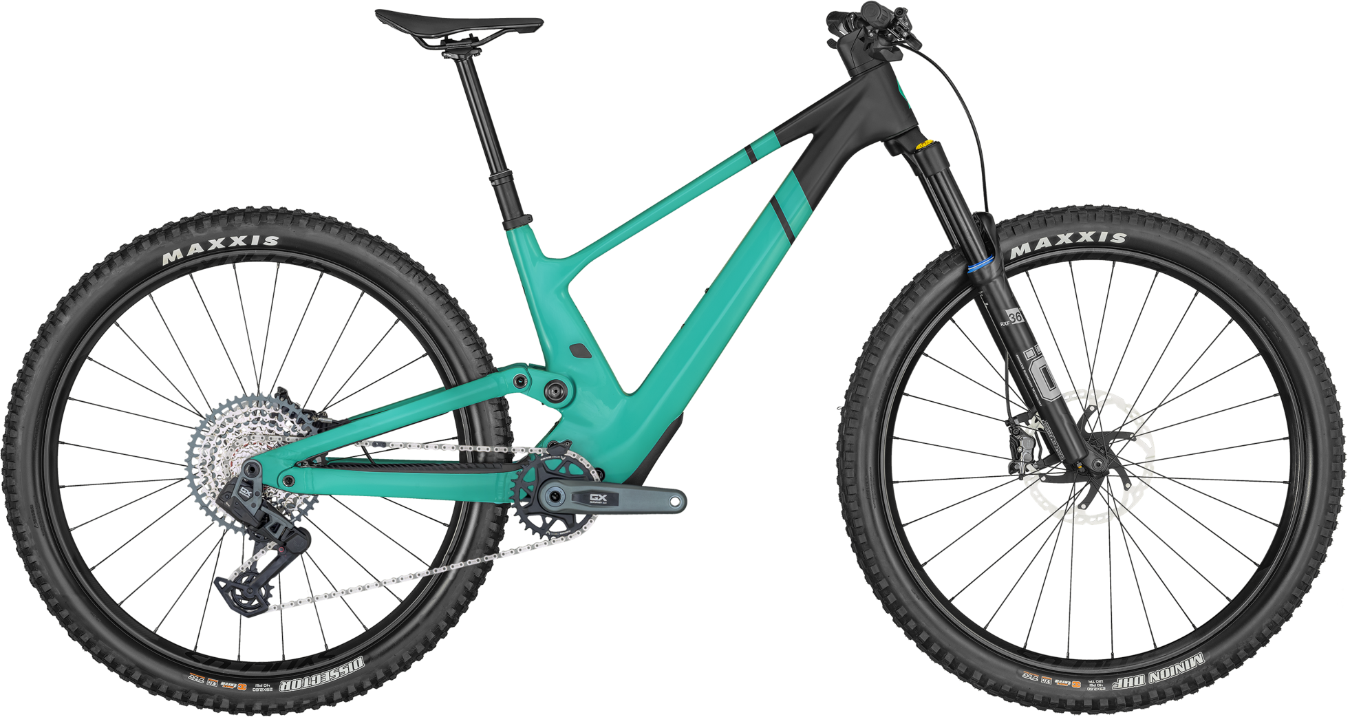 Scott Genius ST 910 TR 2024 - Blå Mountainbike Tilbud