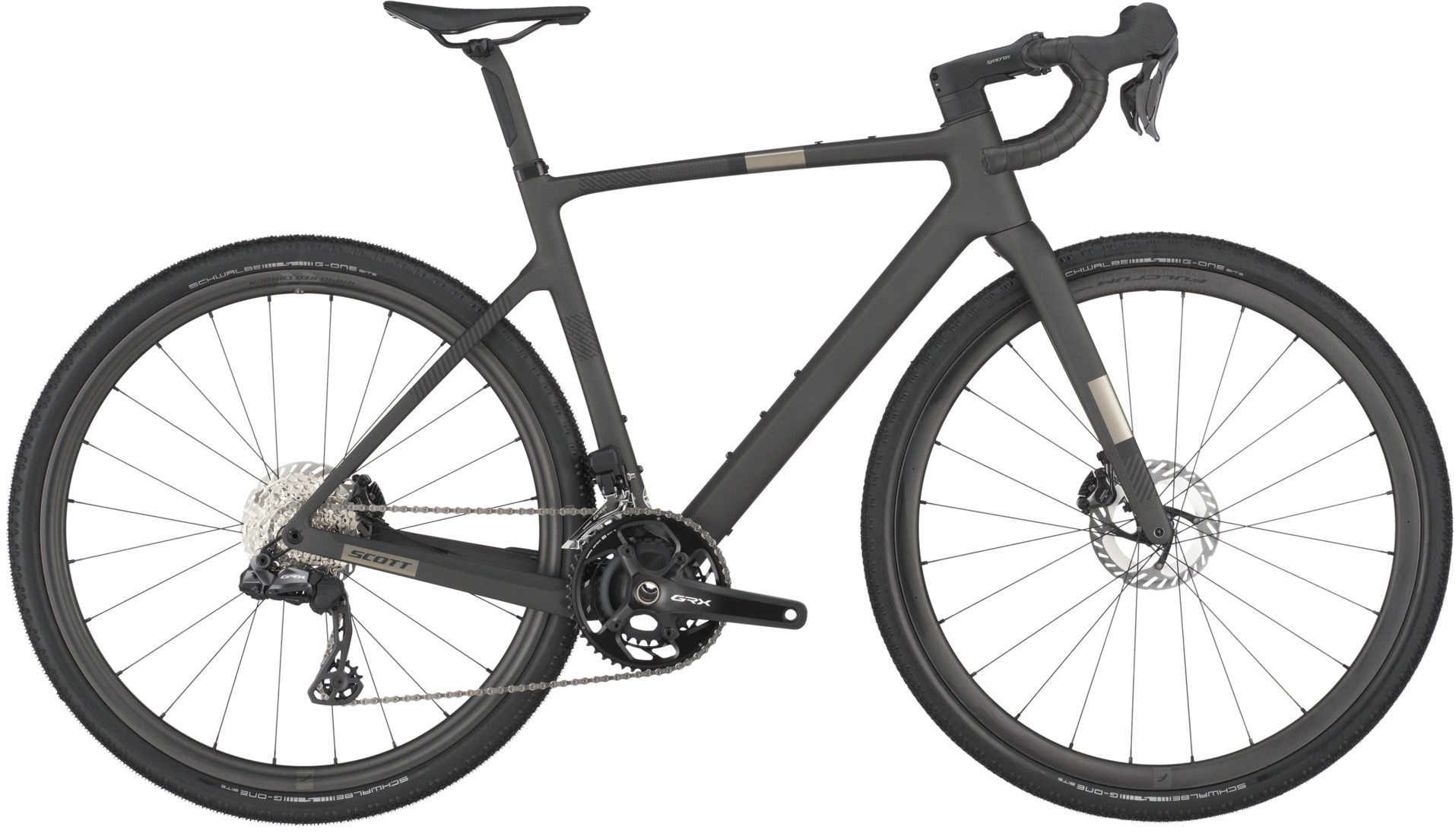 Scott Addict Gravel 10 2025 - Carbon Black Cykeltilbud