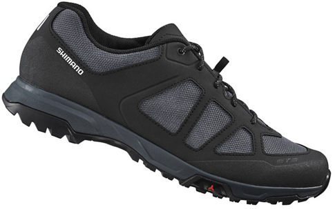 Shimano ET300 E-Bike Pedalsko - Sort/Grå Tilbud!