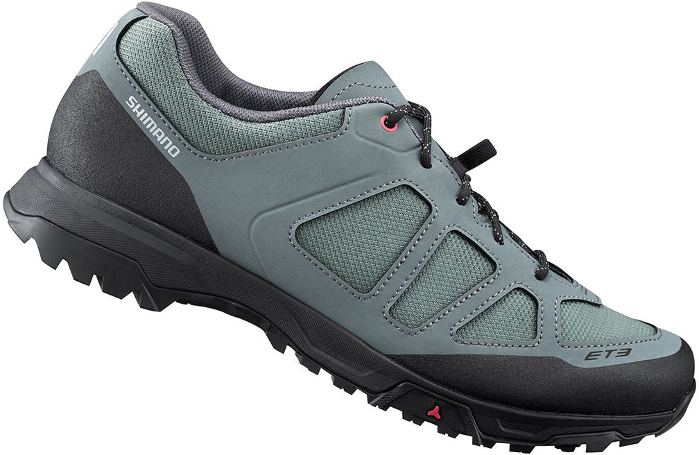 Shimano ET300 E-Bike Flade Pedaler Dame Cykelsko - Grøn