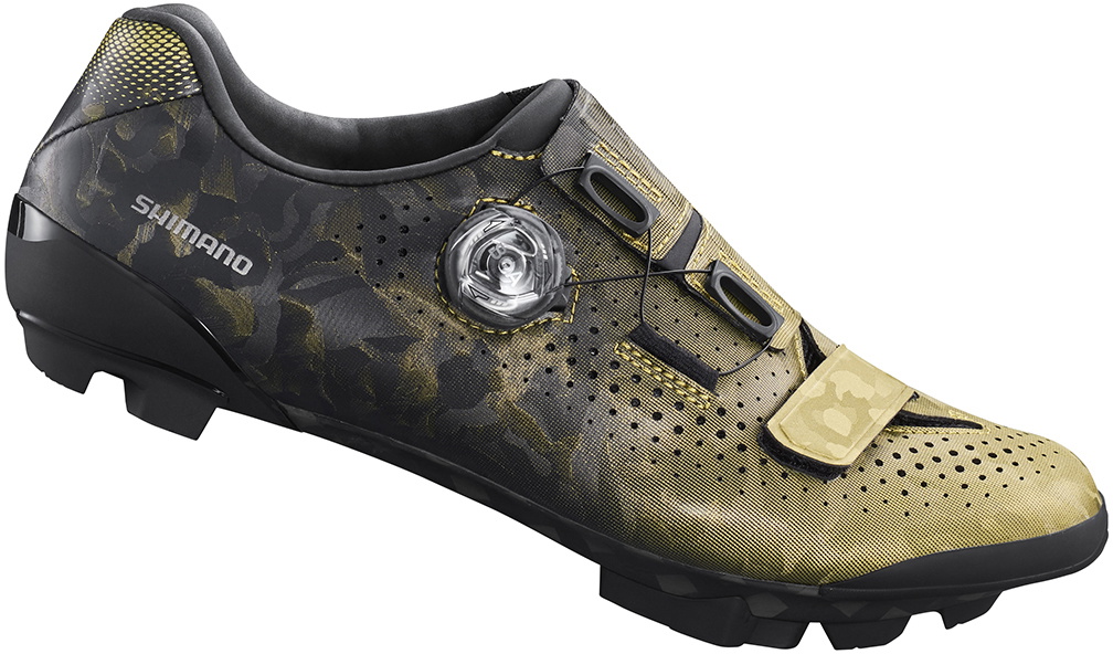 Shimano RX800 Gravel Dame Cykelsko - Sort/Gul Tilbud!