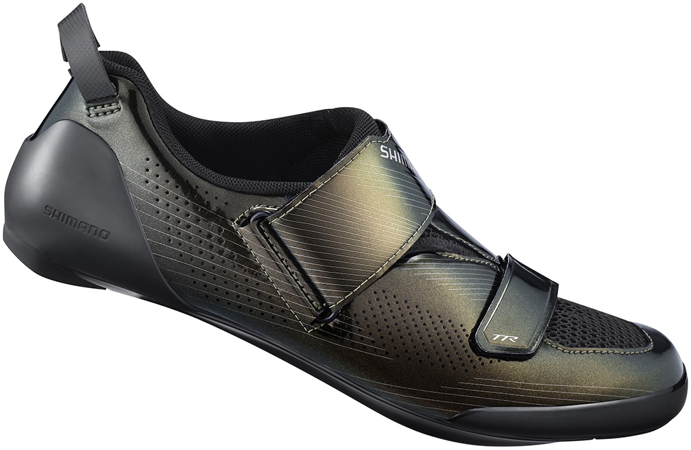 Shimano TR901 Triathlon SPD-SL Race Sko - Sort/Brown Tilbud