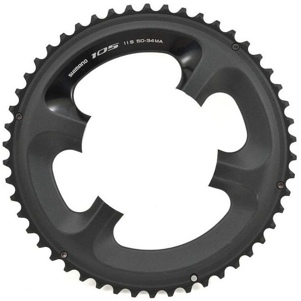 Shimano Klinge 50T FC-5800 - Sort MA til Cykler på Tilbud