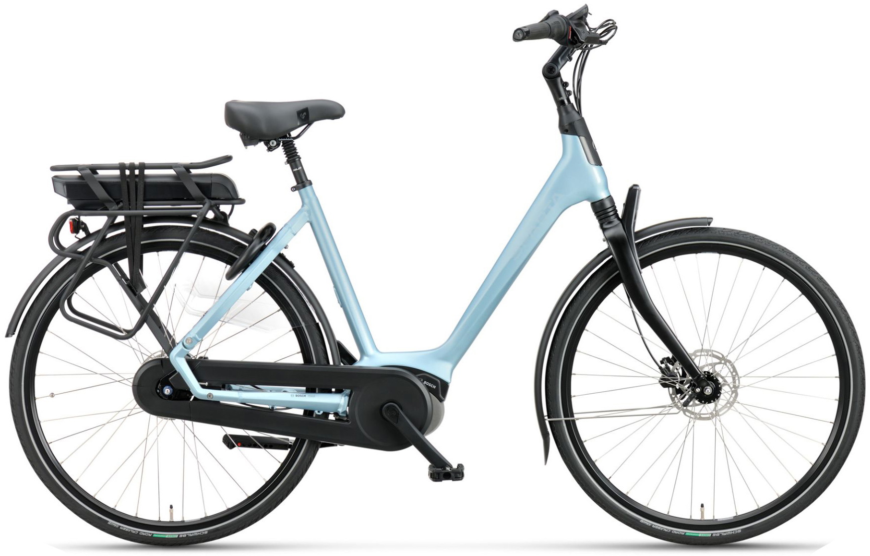 Sparta A-Shine Energy M8B Elcykel Dame 2023 - Lyseblå