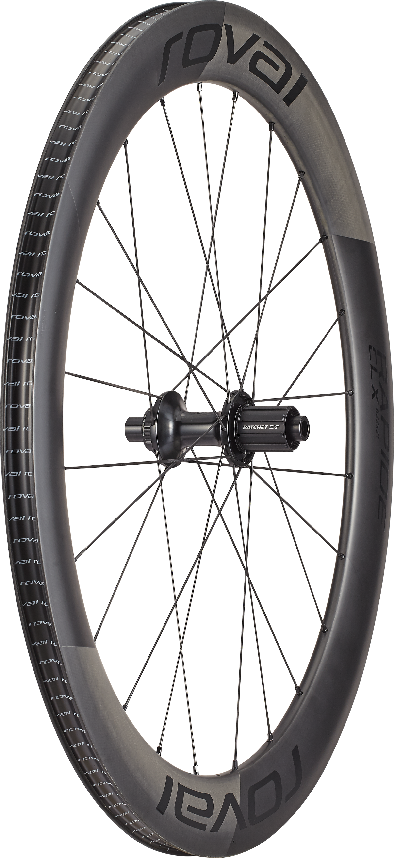 Specialized Roval Rapide CLX II Baghjul - Satin Carbon/Sort