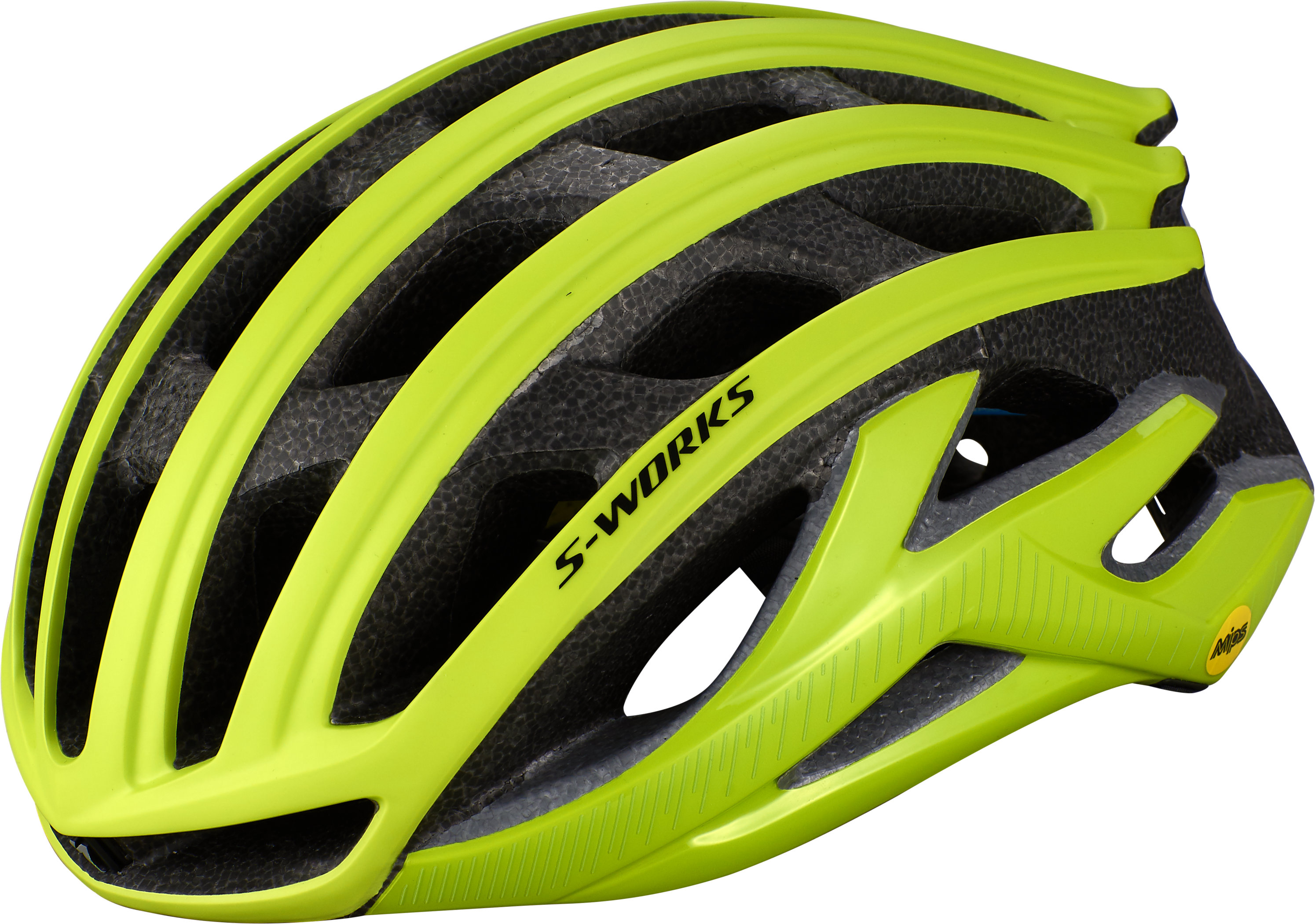 Specialized S-Works Prevail II Cykelhjelm - Grøn ANGi Ready