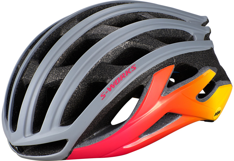 Specialized S-Works Prevail II ANGi Klar Cykelhjelm - Grå