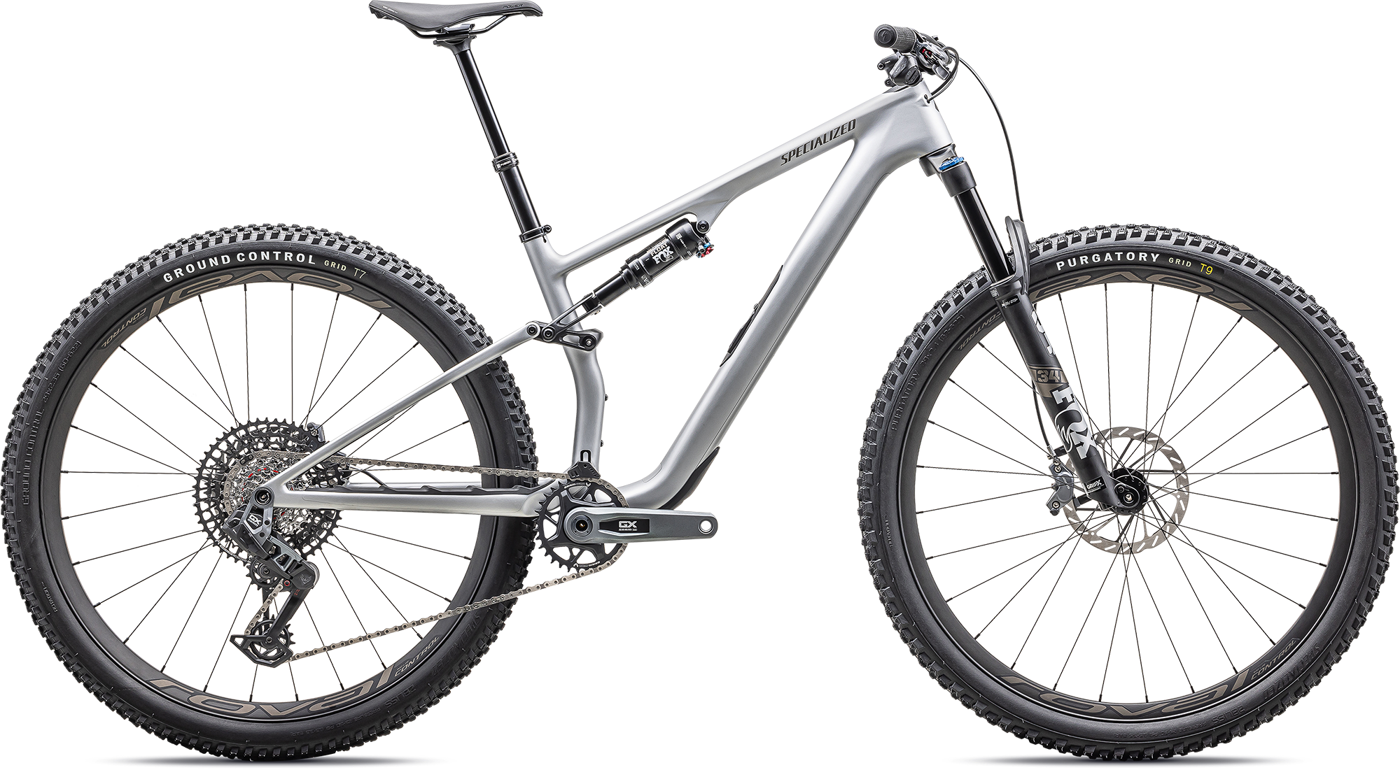 Specialized Epic 8 EVO Expert 2025 - Satin Silver Dust    196625162275