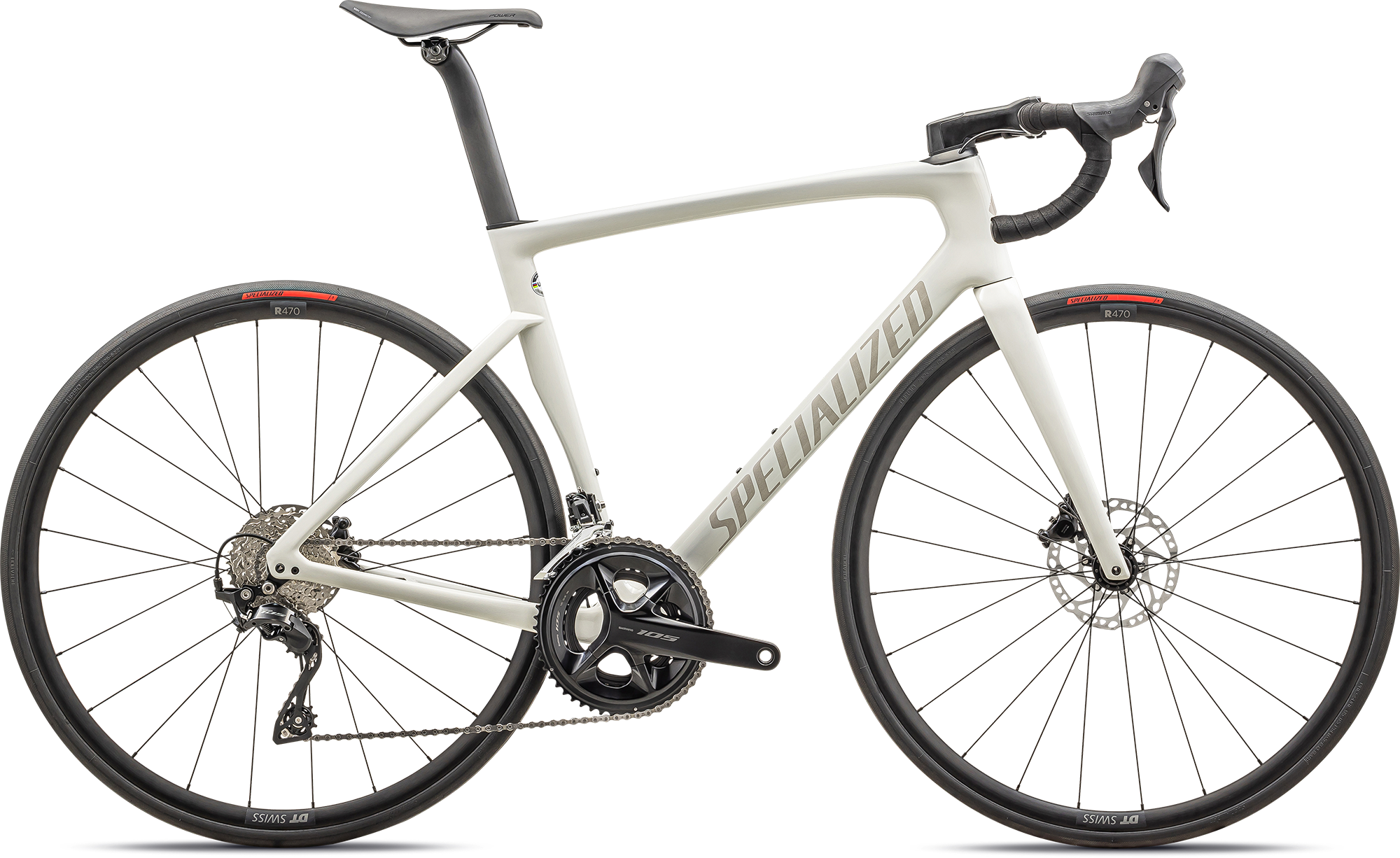 Specialized Tarmac SL7 Sport - Shimano 105 2025 - Gloss Dune White    196625161988