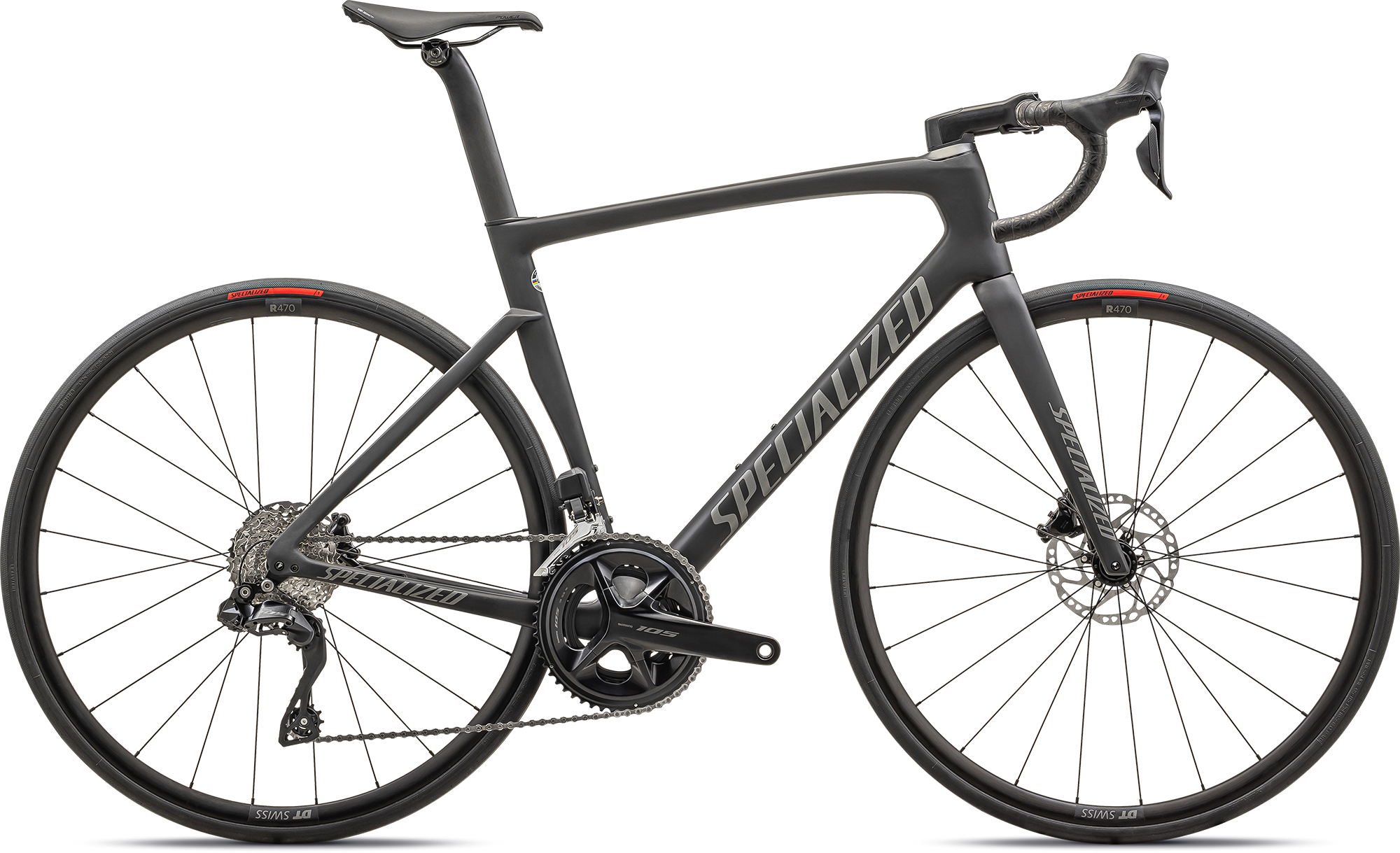 Specialized Tarmac SL7 Comp - Shimano 105 Di2 2025 - Satin Obsidian    196625161841