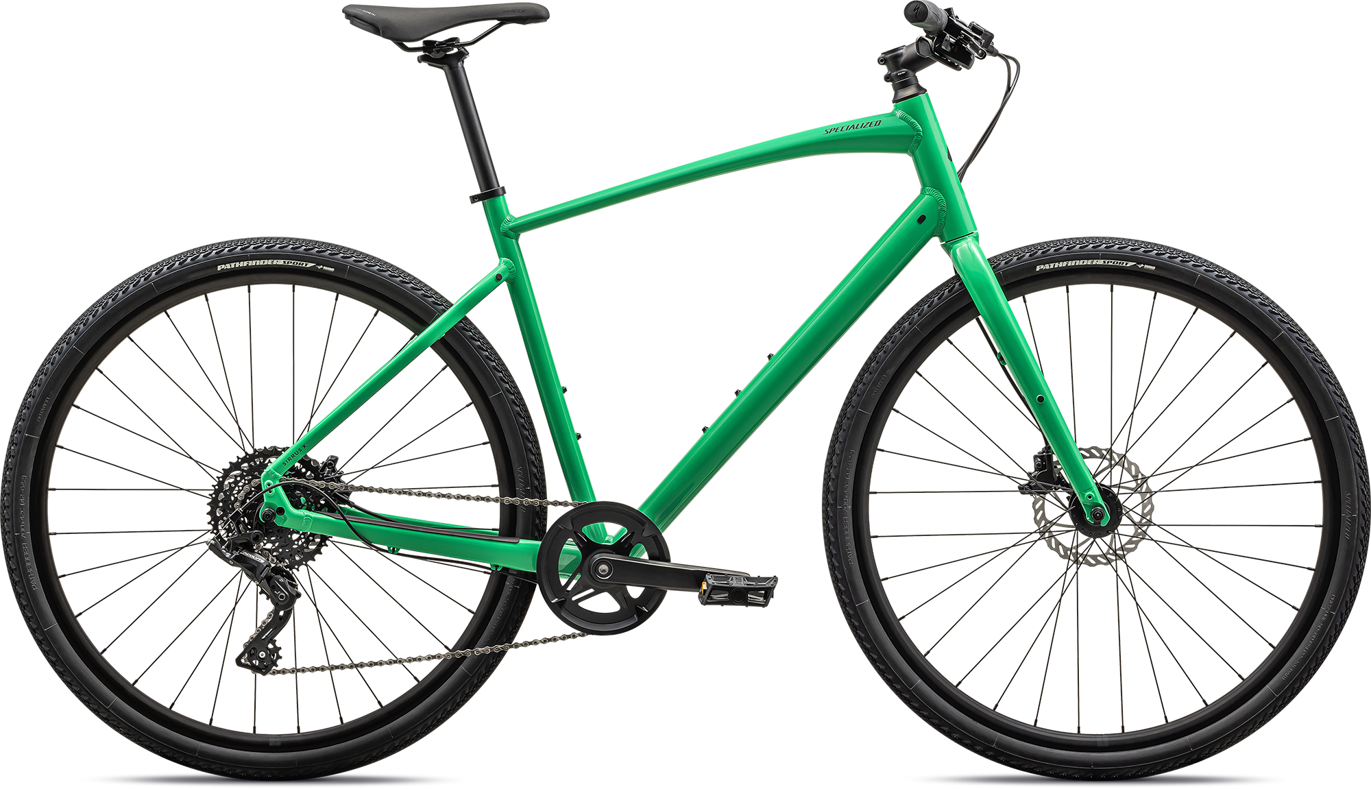 Specialized Sirrus X 2.0 2025 - Gloss Electric Green    888818974757