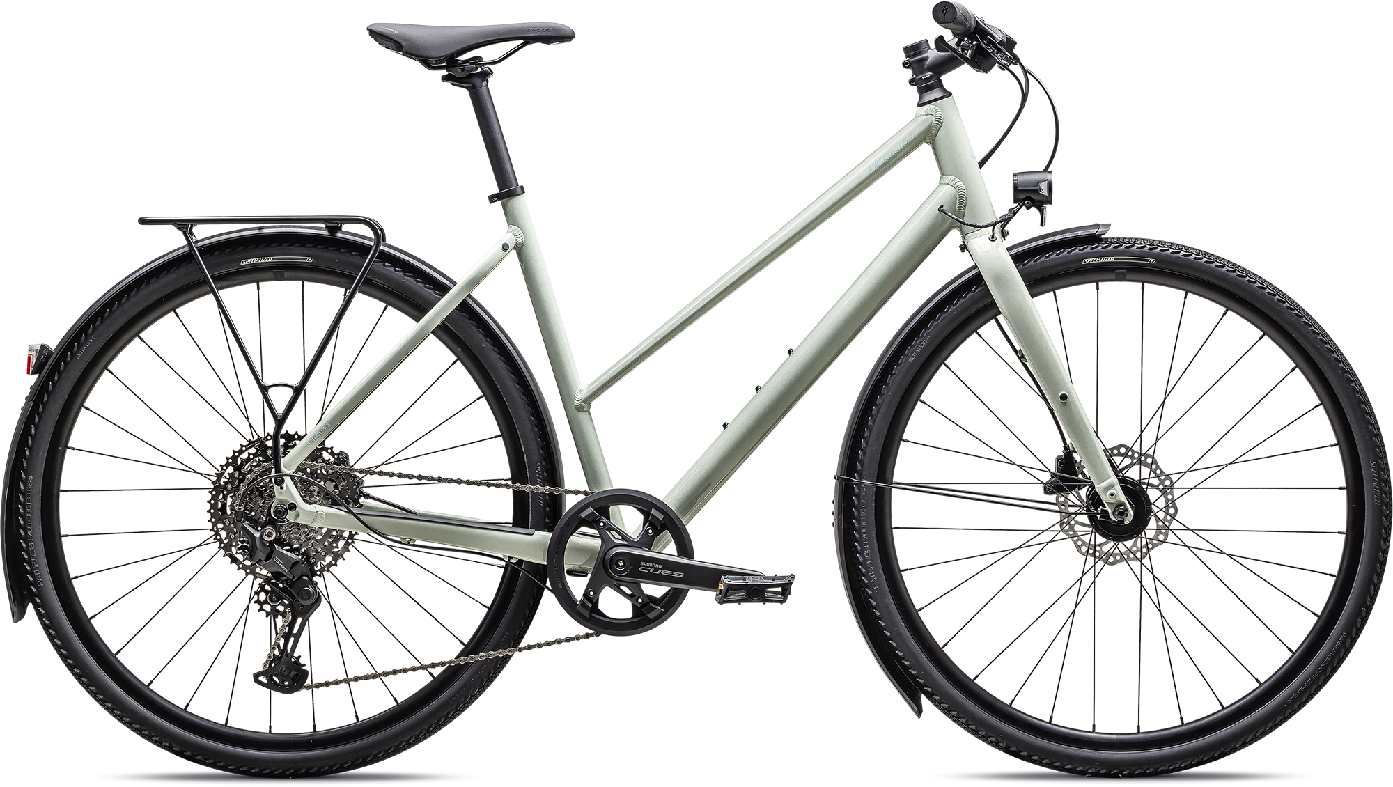 Specialized Sirrus X 3.0 Step-Through EQ 2025 - Gloss Spruce    196625155529