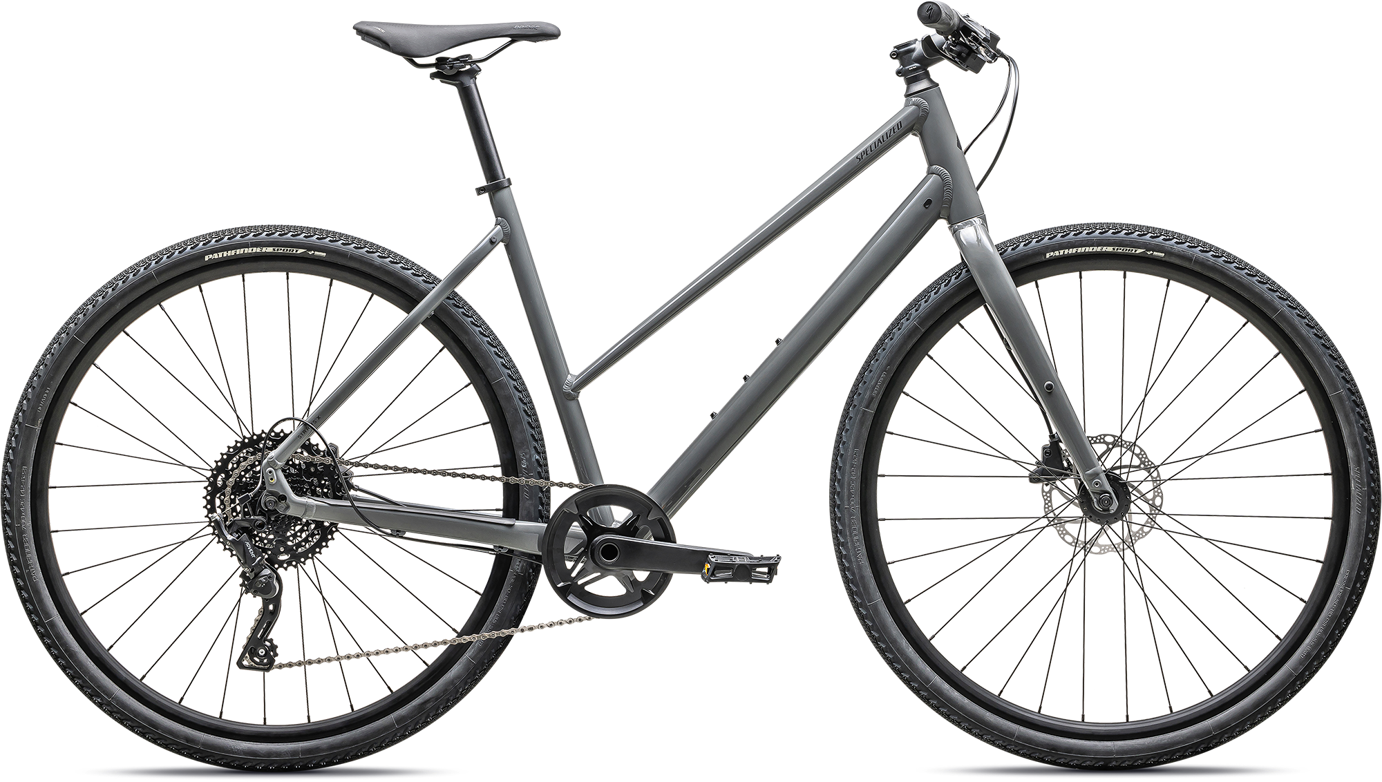 Specialized Sirrus X 3.0 Step-Through 2025 - Gloss Ashen Grey    196625166815