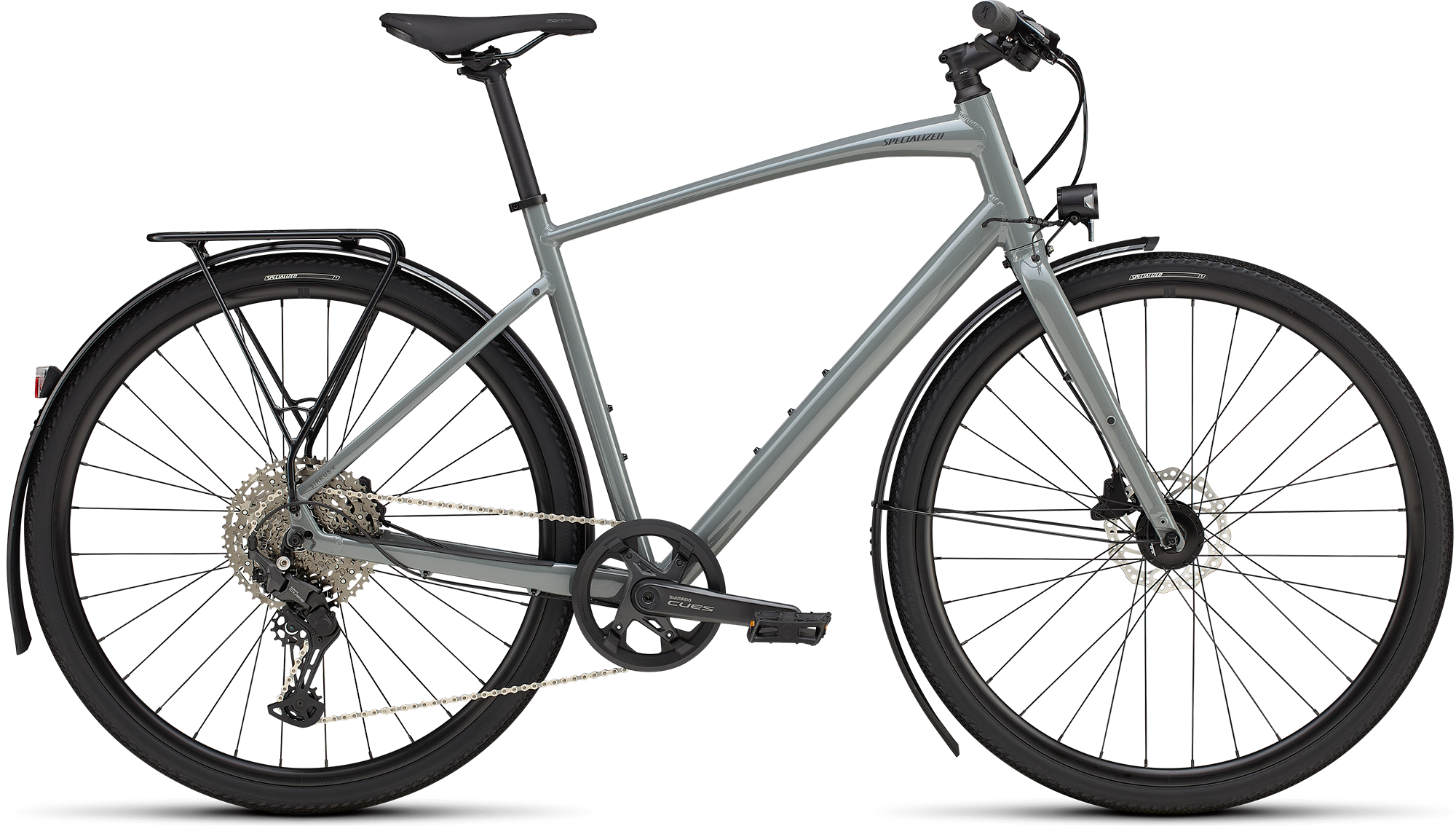 Specialized Sirrus X 3.0 EQ 2025 - Gloss Ashen Grey    196625155727