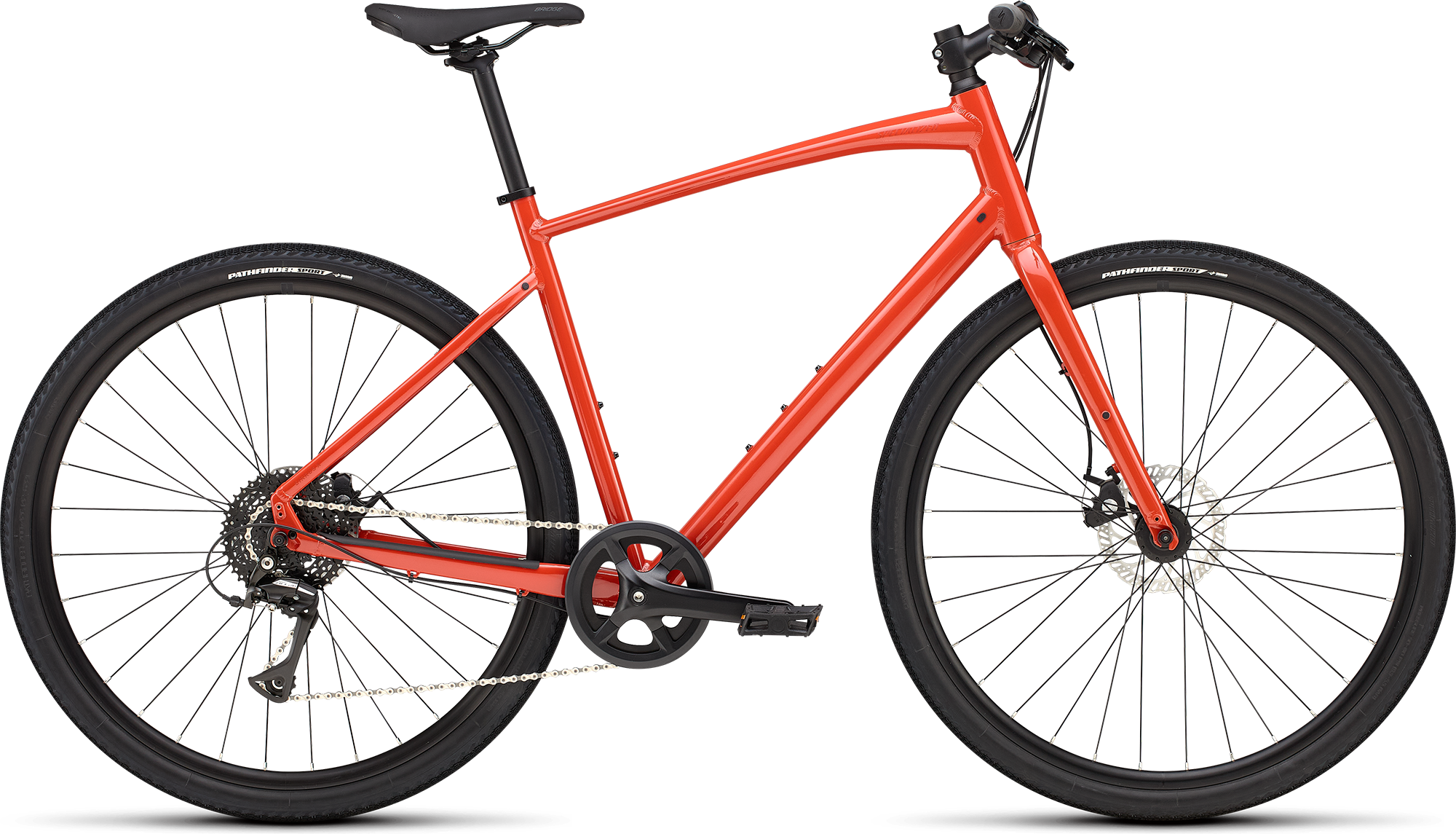 Specialized Sirrus X 1.0 2025 - Gloss Deep Orange    196625155437