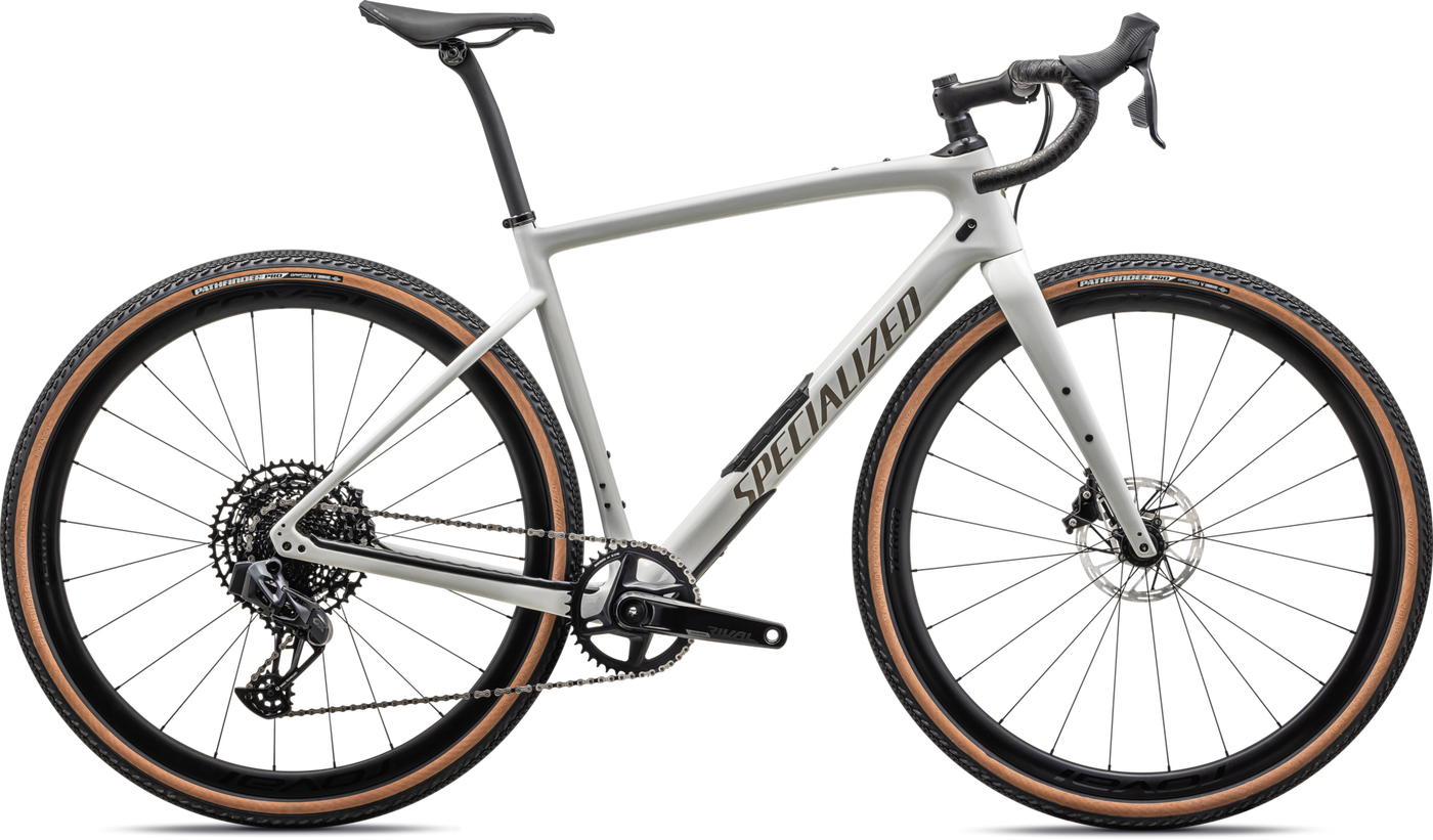 Specialized Diverge Expert Carbon 2024 - Hvid Tilbud!
