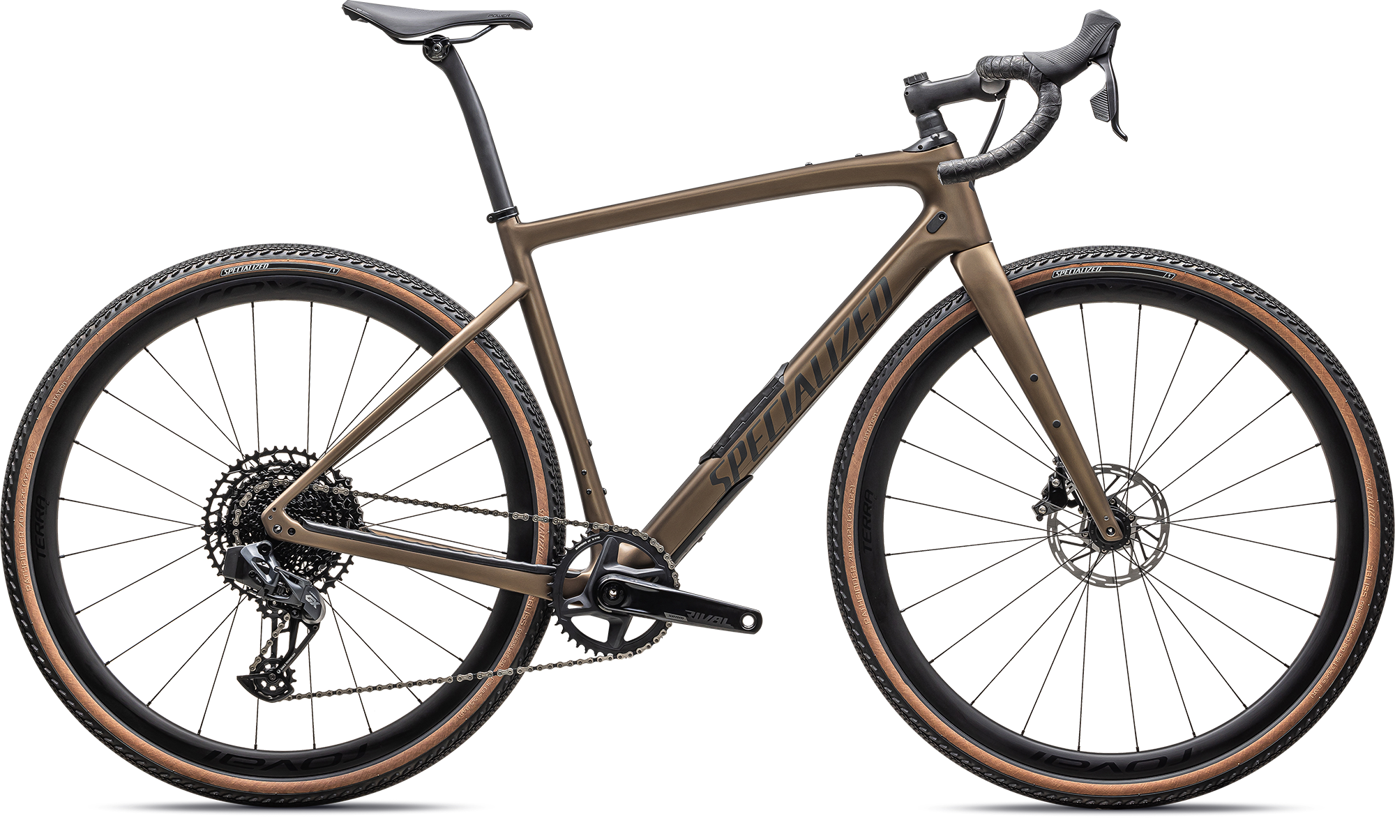 Specialized Diverge Expert Carbon 2025 - Satin Burnt Gold Metallic    196625193859