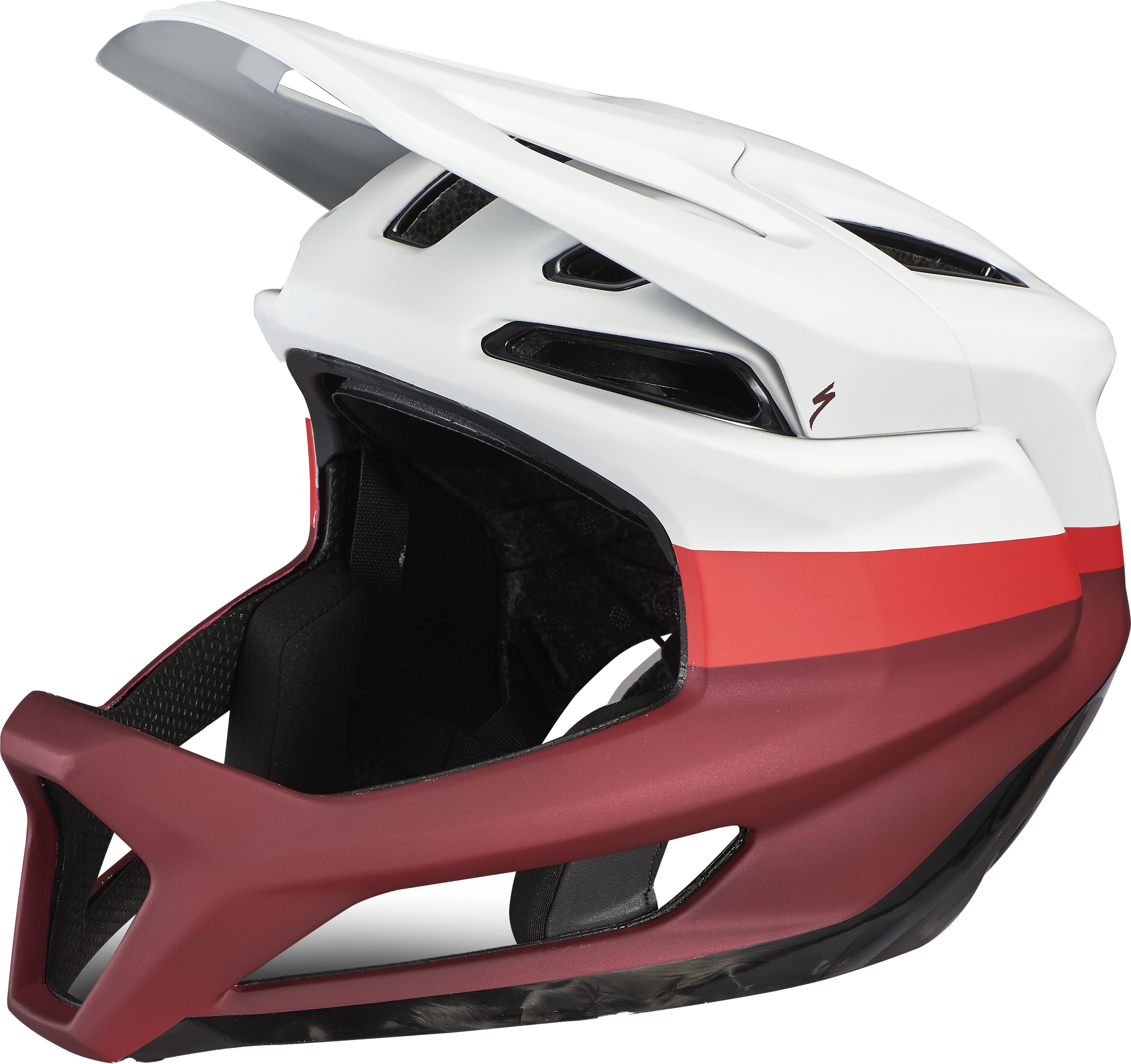 Specialized Gambit MIPS Cykelhjelm - Hvid/Rød Tilbud!
