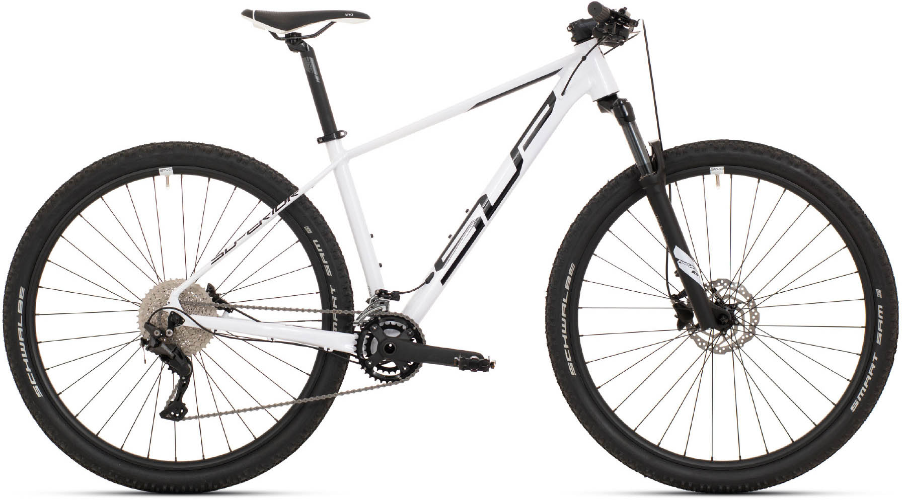 Superior XC 879 2023 - Hvid Mountainbike Tilbud!