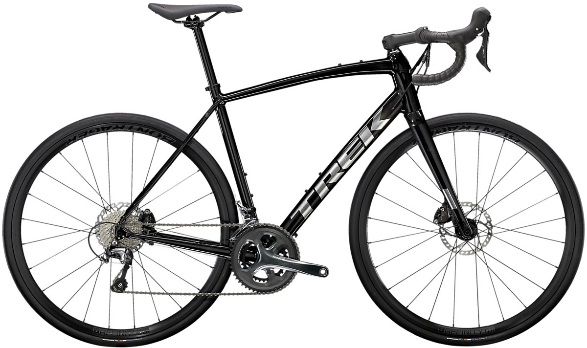Trek Domane AL 4 Disc 2022 - Sort Racercykel Tilbud