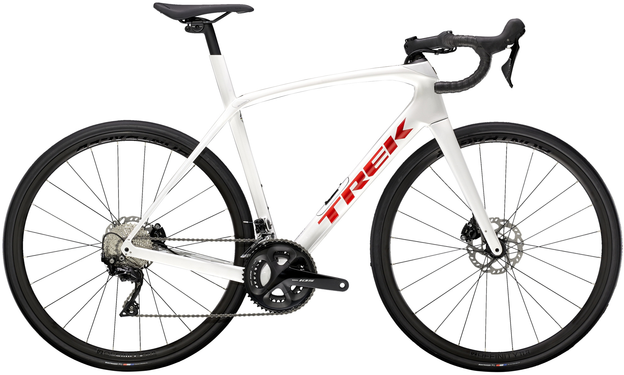 Trek Domane SL 5 2022 – Hvid Racercykel på tilbud!