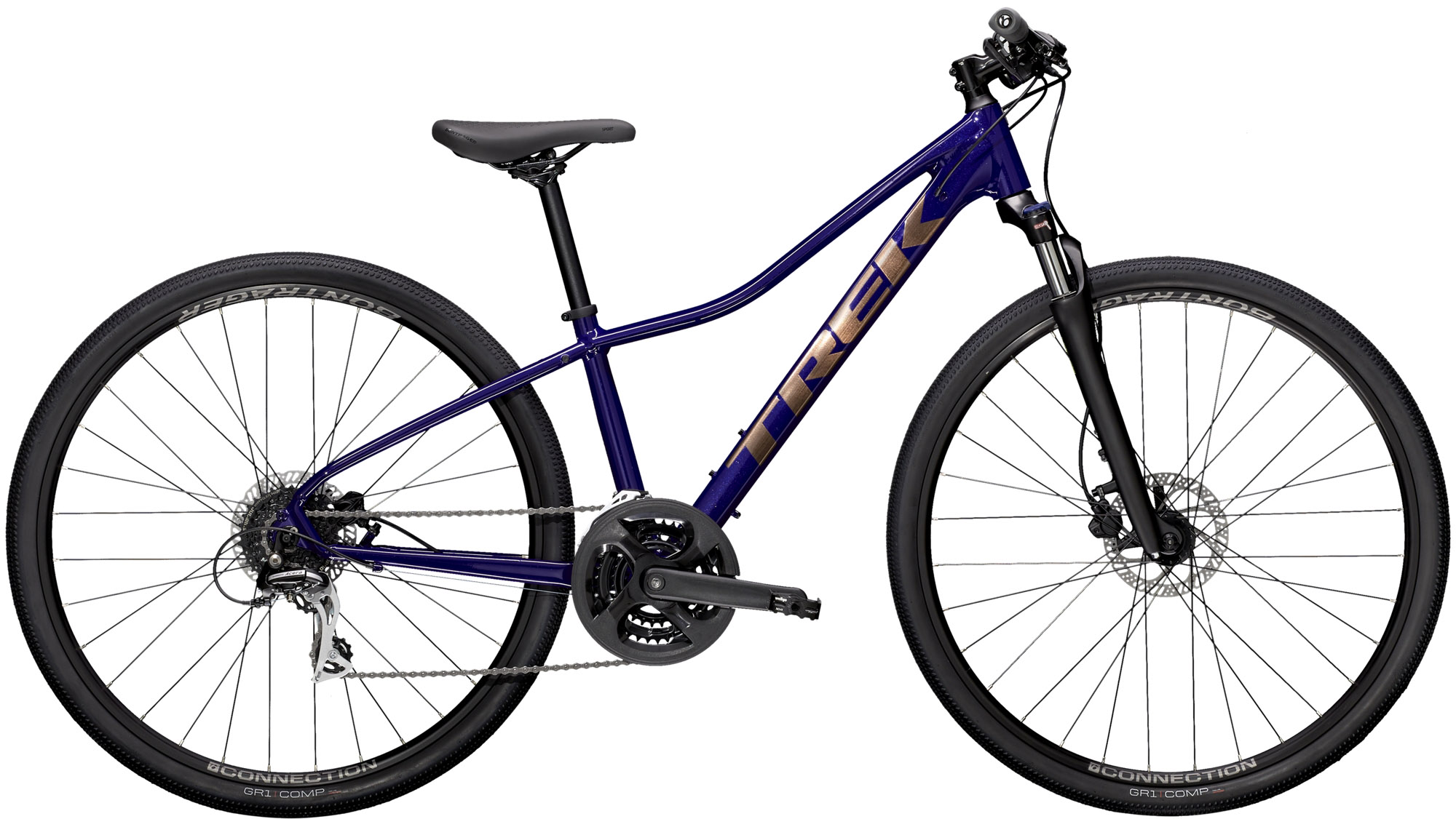 Trek Dual Sport 2 Damecykel 2022 - Lilla Tilbud