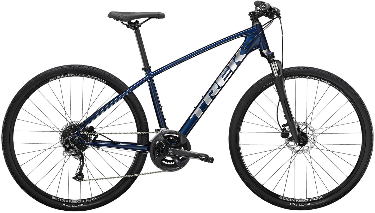 Trek Dual Sport 2 2022 - Blå Cykel Tilbud!