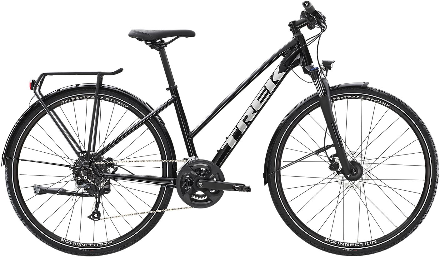 Trek Dual Sport 2 EQ Dame 2022 - Sort Cykeltilbud