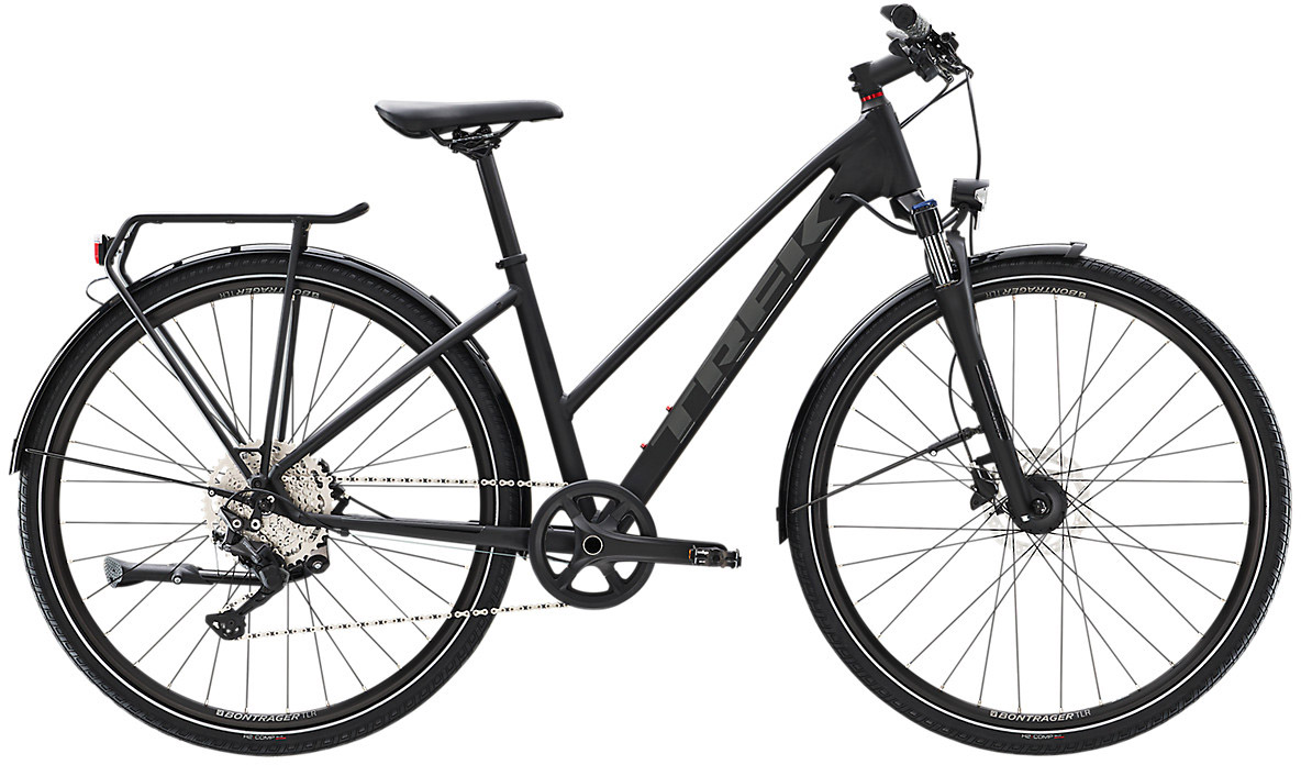 Trek Dual Sport 3 EQ Dame 2022 - Sort Cykeltilbud