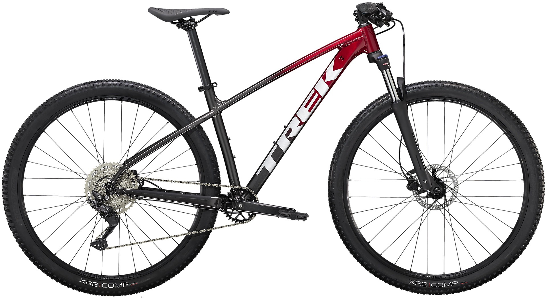 Trek Marlin 6 2022 - Sort/Rød Mountainbike til salg!
