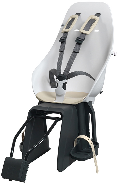 Urban Iki Barnestol til cykel - Hvid/beige, 9 mdr - 6 år